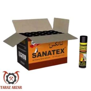 اسپری چسب ثناتکس Sanatex کارتن 24 عددی