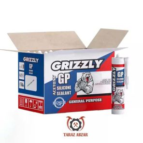 چسب آکواریوم (سیلیکون) گریزلی Grizzly حجم 240 کارتن 24 عددی