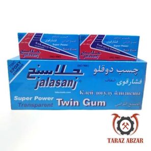 چسب دوقلو شفاف جلاسنج کارتن 288 عددی
