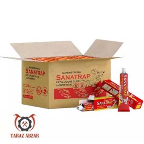 چسب موش تیوپی ثناترپ SANATRAP کارتن 40 عددی