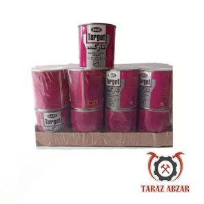 چسب پی وی سی تارگت رازی ربعی 250 گرم بسته 24 عددی