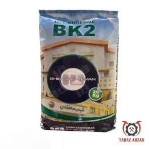 چسب کاشی bk2 شیمی ساختمان کیسه 20 کیلویی