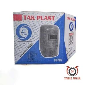 ماسک جوشکاری هلالی تک پلاست TP-M1001 کارتن 35 عددی
