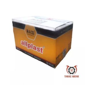 چسب همه کاره رازی 100 سی سی allplast کارتن 36 عددی